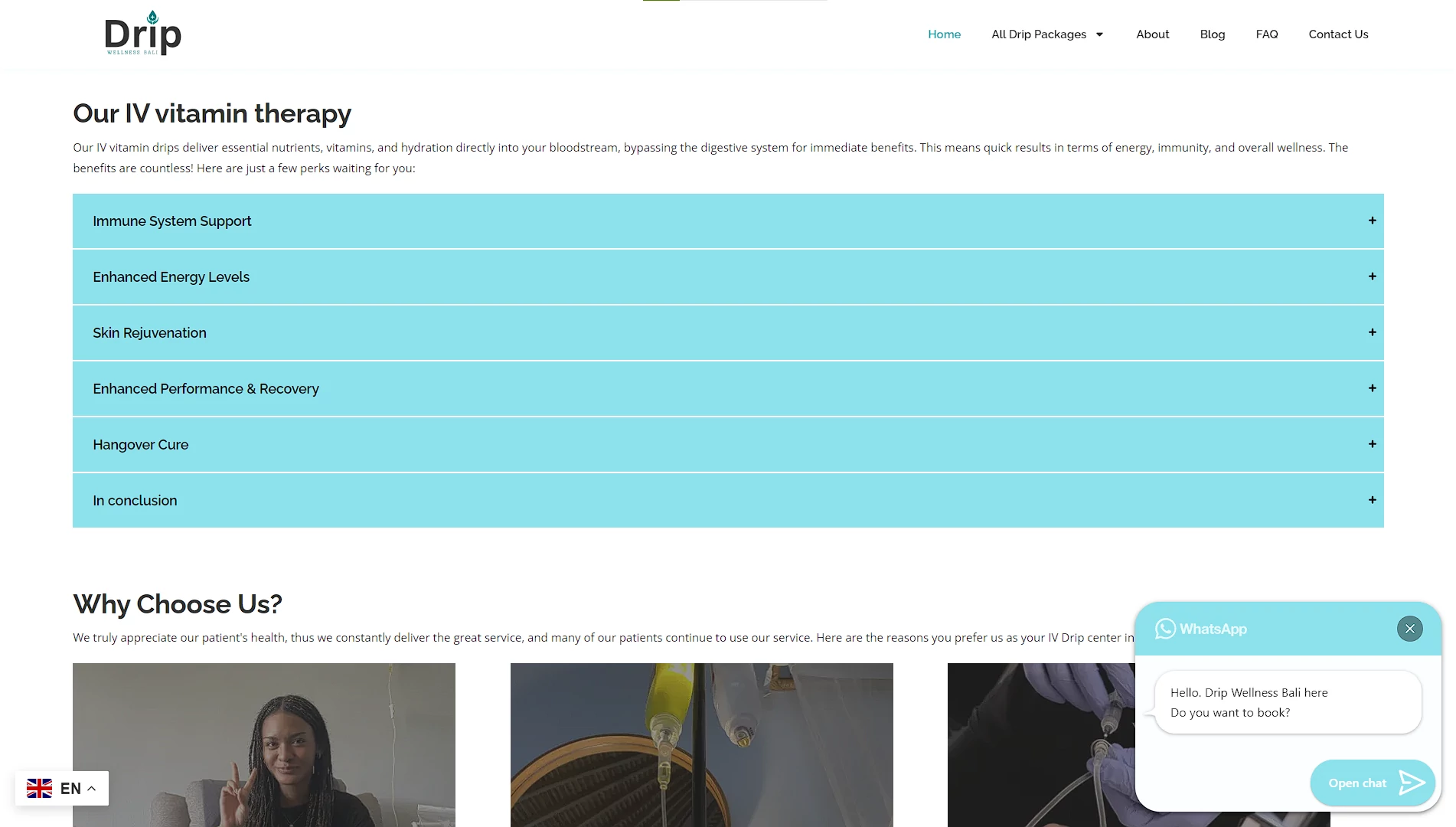 company profile website bali